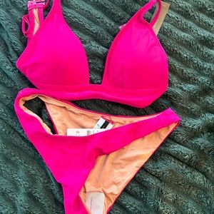 J crew pink bathing suit brand new with tags